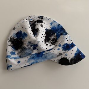 Nokaga müts sini-must-valge